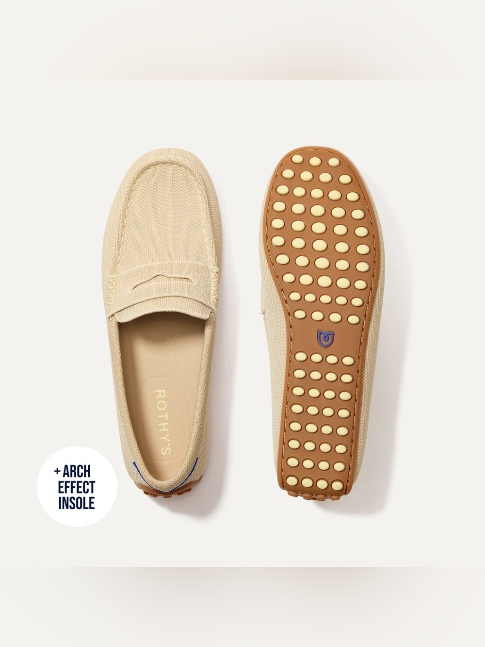 Rothy’s The Daily Driver in Sesame Size 7.5